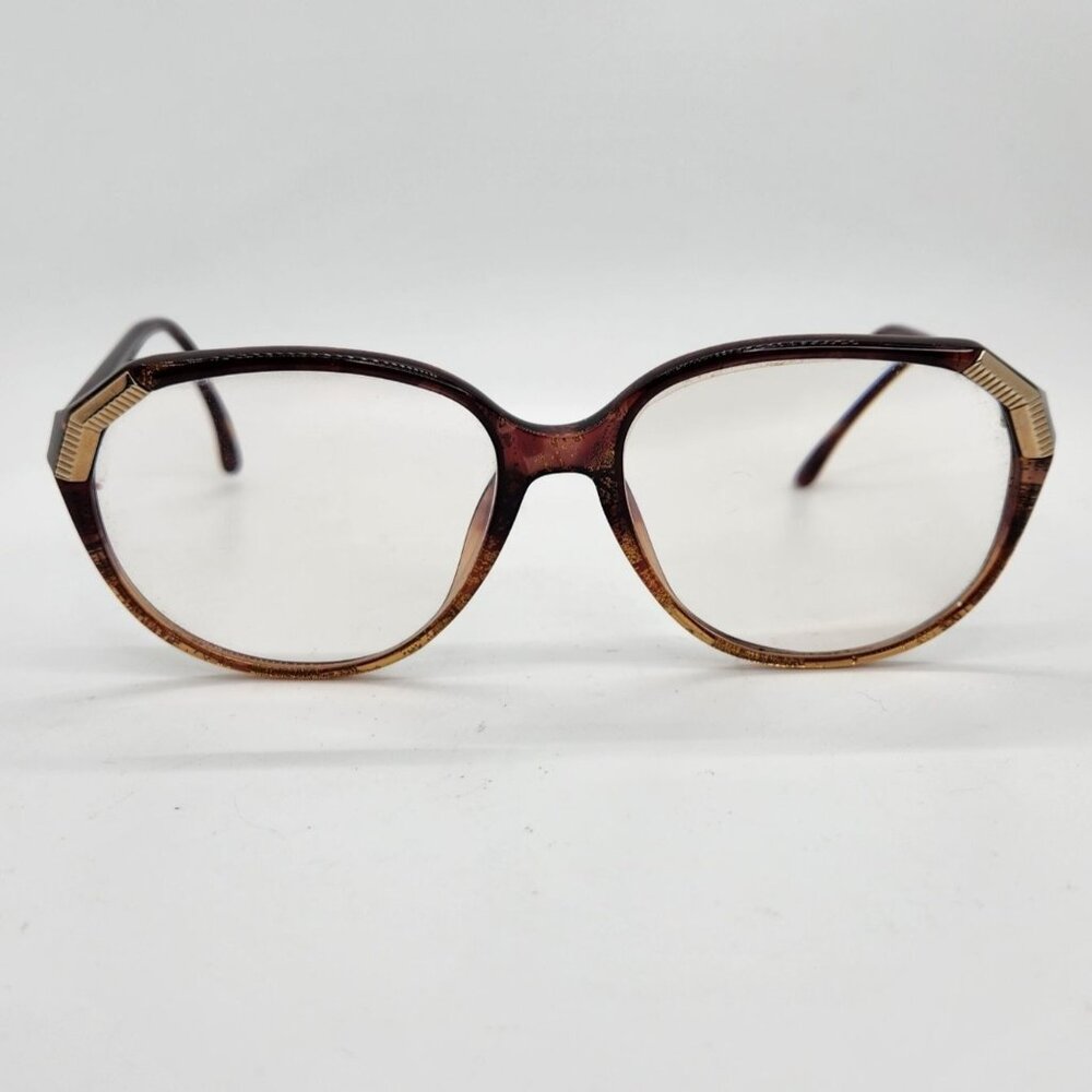 Christian Dior 80s 2495 Brown Eyeglasses Frame 80 60 16 Made in Germany
